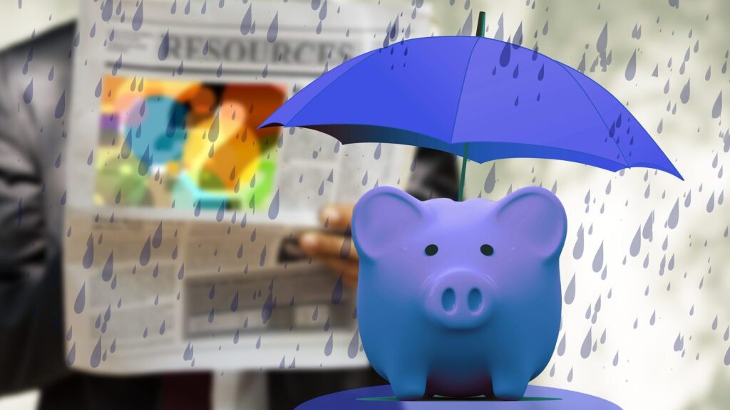 Tagesgeld ist die sicherste Geldanlage - damit Sie nicht plötzlich im Regen stehen.